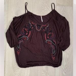 FREE PEOPLE  BOHO TOP